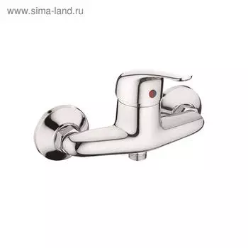 Смеситель для душа RUSH Corsica CO4240-63, однорычажный, монтируемый в стену, хром