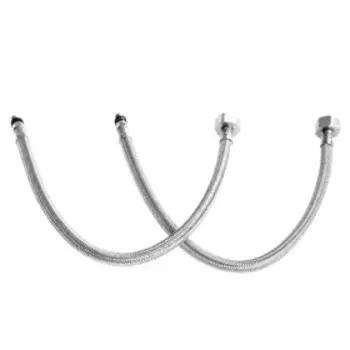 Смеситель для кухни Accoona A4071, двухрычажный, с гайкой, хром 1155043