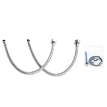 Смеситель для кухни Accoona A5677, двухрычажный, хром