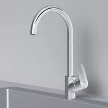 Смеситель для кухни AM.PM Like F8007700, выдох на питьевую воду, однорычажный,хром