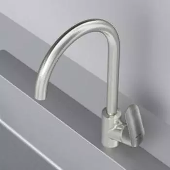 Смеситель для кухни AM.PM Like F8007711, выдох на питьевую воду, однорычажный,сатин
