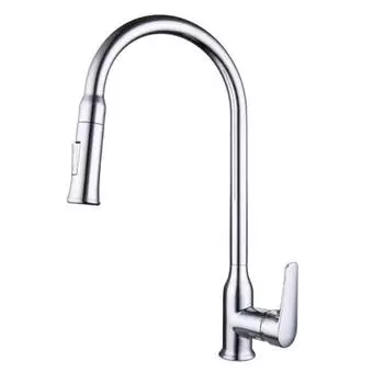 Смеситель для кухни BRAVAT Arden F7362395CP-ENG, однорычажный, латунь, хром