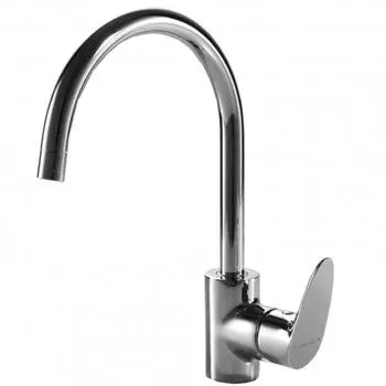 Смеситель для кухни BRAVAT Drop F74898C-1A, однорычажный, латунь, хром