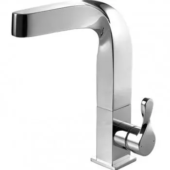 Смеситель для кухни BRAVAT Wave F774108C, однорычажный, латунь, хром