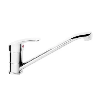 Смеситель для кухни "Эверест" B42-029M, однорычажный, длинный излив, хром