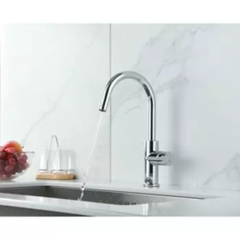 Смеситель для кухни Lemark Comfort LM3073C, однорычажный, длина излива - 181 мм, хром