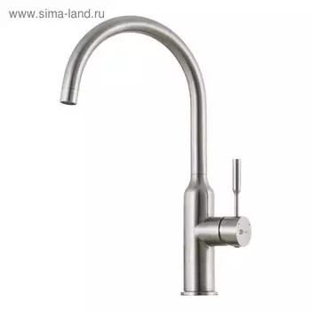 Смеситель для кухни Lemark Expert LM5079S, с поворотным изливом, цвет нержавеющая сталь