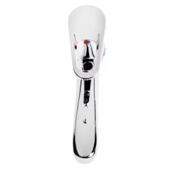 Смеситель для кухни "ОЛИМП" CS4351, однорычажный, без подводки, нержавеющая сталь