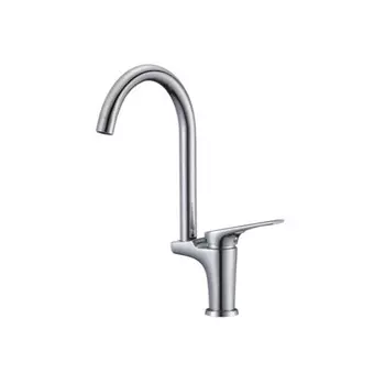 Смеситель для кухни "РМС" SL122-017FO, однорычажный, картридж 35 мм, латунь, хром