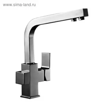 Смеситель для кухни Rossinka Z35-32, одноручный, цвет хром