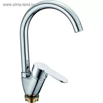 Смеситель для кухни RUSH Tenerife TE2835-22, однорычажный, с поворотным изливом, хром