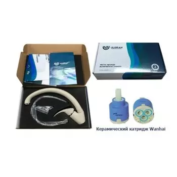 Смеситель для кухни Ulgran Quartz UQ-007, цвет 07 уголь