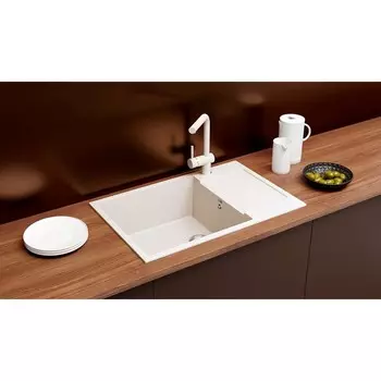 Смеситель для кухни Ulgran U022-344, цвет ультра-черный