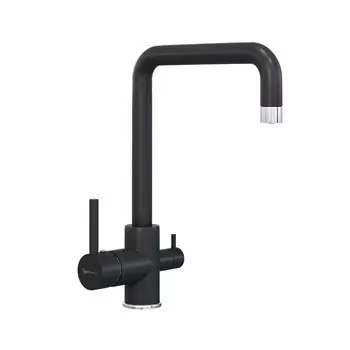 Смеситель для кухни Uperwood UPD-004, с каналом для фильтрованной воды, цвет 01 хром/уголь 1030251