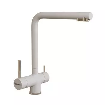 Смеситель для кухни Uperwood UPD-005, с каналом для фильтрованной воды, цвет 02 сатин/туман 103025