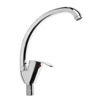 Смеситель для кухни ZEIN Z7214, однорычажный, картридж керамика 35 мм, латунь, хром