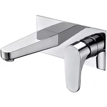 Смеситель для раковины ABBER Eleganz AF8312, однорычажный, встраиваемый, хром