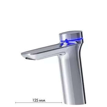 Смеситель для раковины AM.PM F50A82400 TouchReel, электронный, с донным клапаном, хром