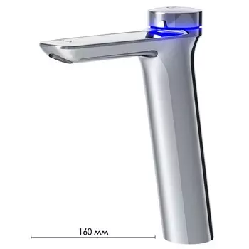 Смеситель для раковины AM.PM F50A92400 TouchReel, электронный, излив 160 мм, высокий, хром