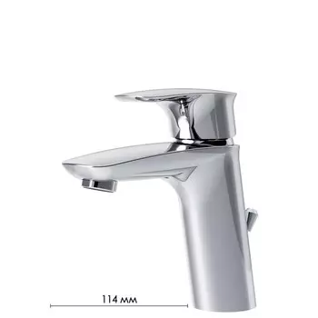 Смеситель для раковины AM.PM Spirit 2.1 F71A82100, однорычажный, с донным клапаном хром