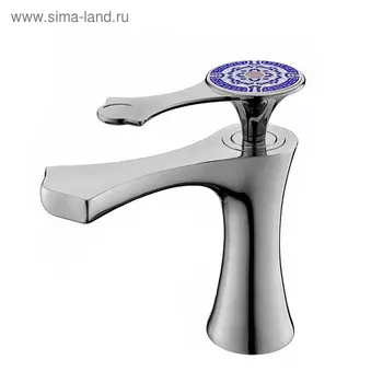 Смеситель для раковины ARTIK Yasmina 800/B01, однорычажный, с кристаллами