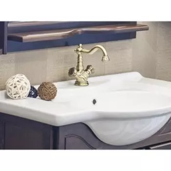 Смеситель для раковины Bronze de Luxe 10218, двухвентильный, латунь