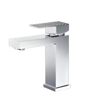 Смеситель для раковины Bronze de Luxe GRANI A980, однорычажный, излив 113 мм, латунь, хром 1004101