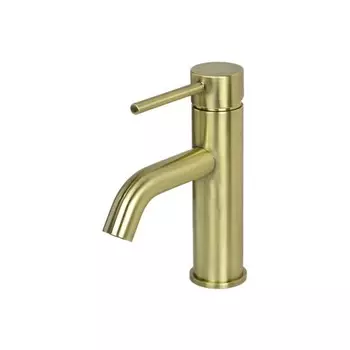 Смеситель для раковины Bronze de Luxe SCANDI 1451BR, однорычажный, излив 116 мм, бронза