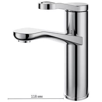 Смеситель для раковины D&K Venice Rialto DA1062141, однорычажный, хром