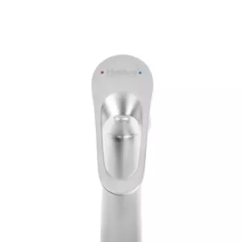 Смеситель для раковины Haiba HB4513-1, однорычажный, с поворотным изливом, матовый хром