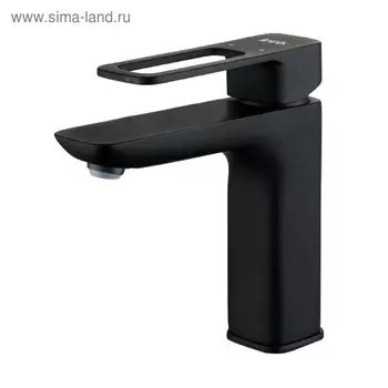 Смеситель для раковины IDDIS Slide SLIBL00i01, однорычажный, высота излива 109 мм, черный