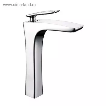 Смеситель для раковины Lemark Bellario LM6809C, высокий, монолитный, цвет хром