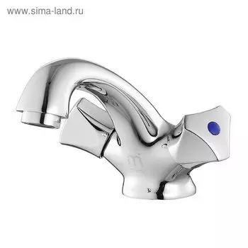 Смеситель для раковины Milardo Bering, BE19017BW6 MI, двухвентильный