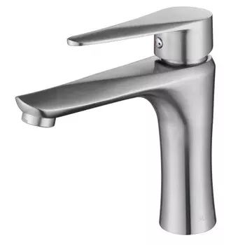 Смеситель для раковины "ПСМ-Профсан" PSM-300-5, однорычажный, излив 125 мм, хром