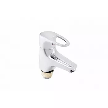 Смеситель для раковины "ПСМ-Профсан" PSM-740-084, однорычажный, длина излива 110 мм, хром