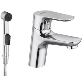 Смеситель для раковины RedBlu by Damixa Origin Bit 770300000, гигиенический душ, излив 117мм 73167