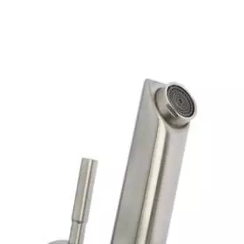 Смеситель для раковины RMS SUS124-001F, однорычажный, керамический картридж d=35 мм, хром