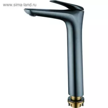 Смеситель для раковины RUSH Nevis NE1735-11ant, однорычажный, черный