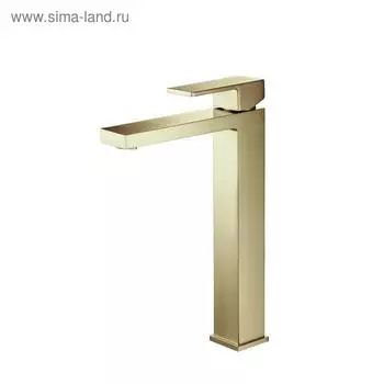 Смеситель для раковины Timo Selene 3011/17F, однорычажный, золото