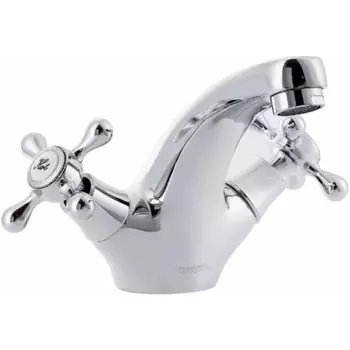 Смеситель для раковины TSARSBERG TSB-812-79, двухвентильный, длина излива 134 мм, хром