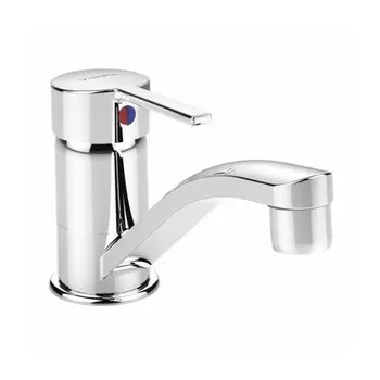 смеситель для раковины Vidima LOGIK BA276AA, однорычажный, излив 143 мм, хром