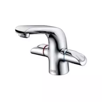 Смеситель для раковины WasserKRAFT Lossa 1203, двухвентильный, хром