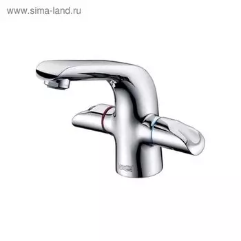 Смеситель для раковины WasserKRAFT Lossa 1203, двухвентильный, хром