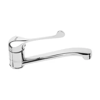 Смеситель для раковины ZEIN Z3820, локтевой, длина излива 20 см, картридж 40 мм, хром