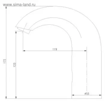 Смеситель для умывальника бесконтактный (сенсорный) Lemark Project LM4652CE