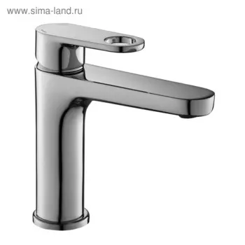 Смеситель для умывальника Rossinka RS33-13, одноручный, высокий, монолитный, цвет хром