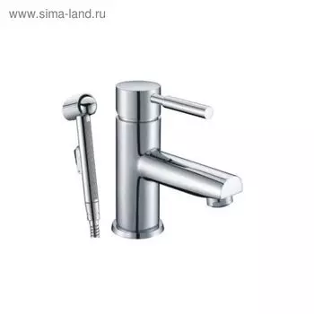 Смеситель для умывальника WasserKRAFT Main 4108, с гигиенической лейкой, хром