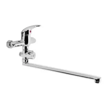 Смеситель для ванной Juguni однорычажный с душем, с L-изливом