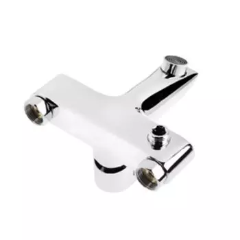 Смеситель для ванны Accoona A6312, однорычажный, картридж 35 мм, с душевым набором, хром