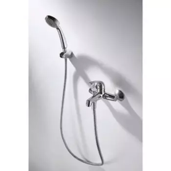 Смеситель для ванны BRAVAT Fit F6135188CP-B-RUS, однорычажный с коротким изливом, хром